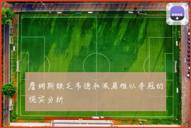 詹姆斯缺乏韦德和浓眉难以夺冠的现实分析